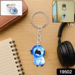 Cute Cartoon Character Girl Keychain For Kids, Bags & Stationery - With Dupatta by Nari Haat, Indian ethnic wear, wom...