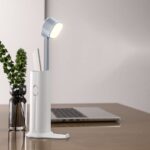 4 in 1 Creative desk Lamp, Rechargeable LED Table Flashlight Eye Protection Table Lamp Power Bank Handheld Desk Night...