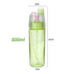 New Spray Portable Water Bottle (600ML) - Full Detail by Nari Haat, Indian ethnic wear, women clothing, designer suit