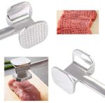 Double Sided Beef Steak Mallet (Aluminum): Meat Tenderizer Hammer - Sleeve Design by Nari Haat, Indian ethnic wear, w...