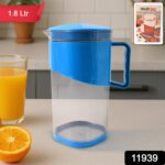 Urban Jug 1.8 Litre | BPA-Free Plastic Water & Juice Jug with Lid and Handle - With Dupatta by Nari Haat, Indian ethn...