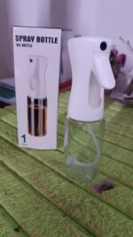 Plastic Oil Dispenser Bottle Spray (1 Pc / 200 ml Approx) - Fabric Detail by Nari Haat, Indian ethnic wear, women clo...