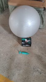 Heavy Duty Gym Ball Non-Slip Stability Ball with Foot Pump for Total Body Fitness - Full Detail by Nari Haat, Indian ...