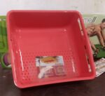 All-in-One Sink Organizer: Drying Rack, Drain Basket & Storage (1 Pc) - Fabric Detail by Nari Haat, Indian ethnic wea...