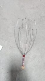 Hand Held Scalp Head Massager Stress Relief - Fabric Detail by Nari Haat, Indian ethnic wear, women clothing, designe...