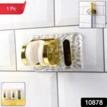 Wall Mounted Broom & Mop Holder with Strong Grip Clips - With Dupatta by Nari Haat, Indian ethnic wear, women clothin...