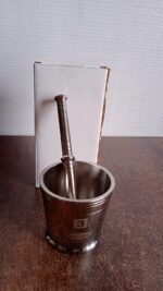 Heavy Duty Stainless Steel Mortar Pestle Set for Kitchen, Khalbatta Set (2 Pc Set) - Full Detail by Nari Haat, Indian...