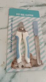 Pet Nail Clipper and Nail File Grooming Kit for Dogs and Cats (Mix Color / 2 Pc) - Full Detail by Nari Haat, Indian e...
