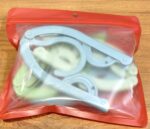 Travel Hangers, Portable Folding Clothes Hangers (4 Pc / Big) - Fabric Detail by Nari Haat, Indian ethnic wear, women...