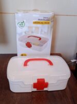 3-Compartment First Aid Box – Portable Medicine Storage with Tray & Clear Lid - Full Detail by Nari Haat, Indian et...