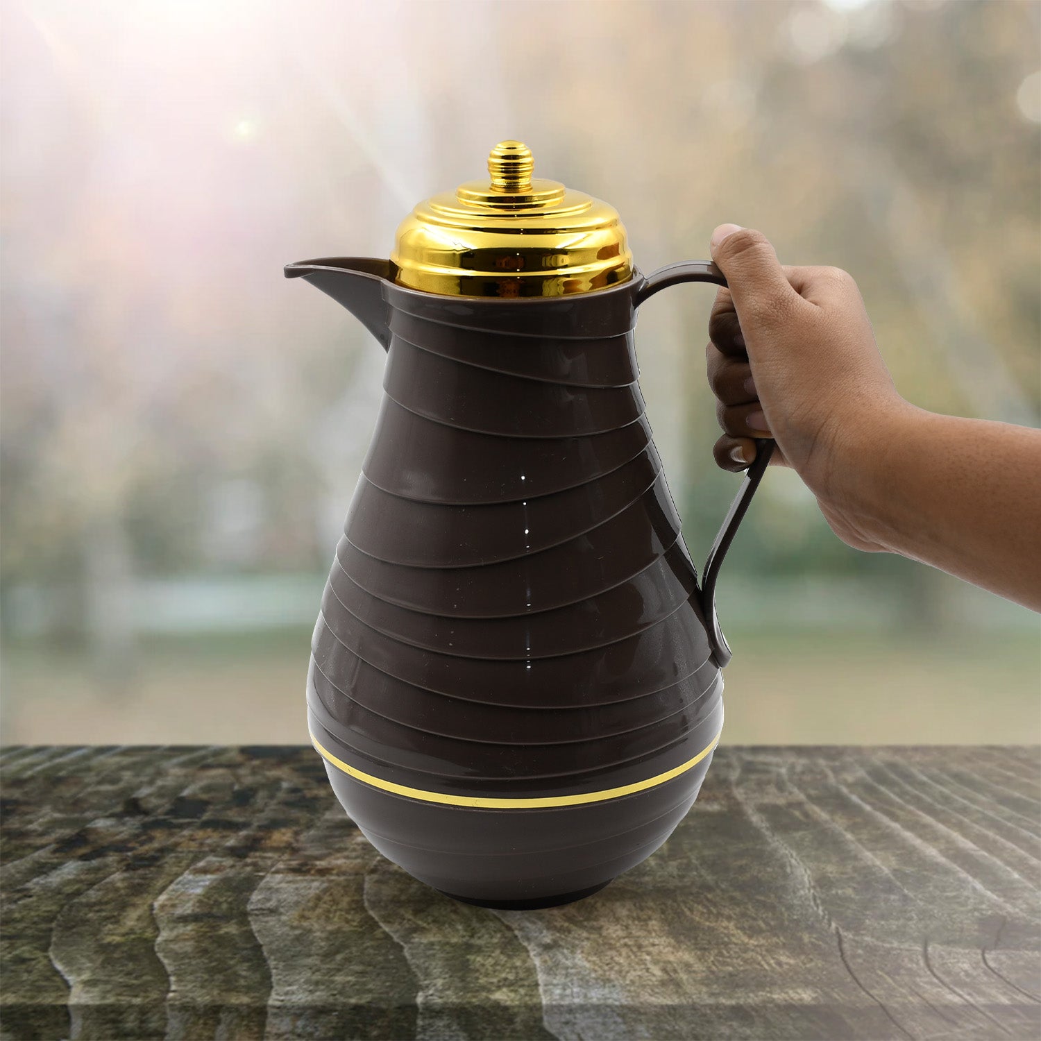 5_209e2692-d4e4-408f-98d2-5ecb8fc12da8.jpg Insulated Tea Kettle Hot and Cold Premium Tea Kettle 1Ltr Kettle | Easy to Carry | Leak Proof | Tea Jug | Coffee Jug ...