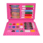 Coloring Combo Colors Box Color Pencil, Crayons, Water Color, Sketch Pens Set of 42 - Sleeve Design by Nari Haat, Ind...