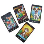 Kids Mini Cartoon Jigsaw Puzzle – 1 Pc Mix Design - Sleeve Design by Nari Haat, Indian ethnic wear, women clothing,...