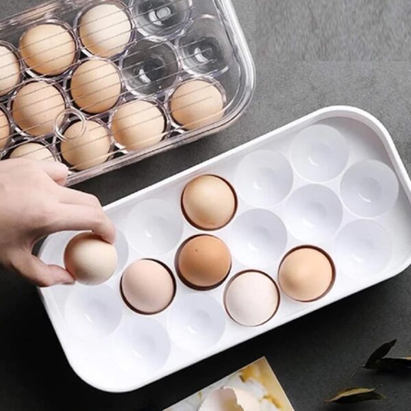 12 Cavity Egg Storage Box for Refrigerator