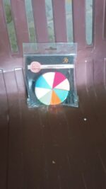 Makeup Sponge Triangle Shaped Mix Colour Cosmetic Puff (8 Pcs Set) - Full Detail by Nari Haat, Indian ethnic wear, wo...