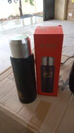 Double Walled Insulated Hot and Cold Water / Tea / Coffee Thermal Bottles (600 ML) - Full Detail by Nari Haat, Indian...