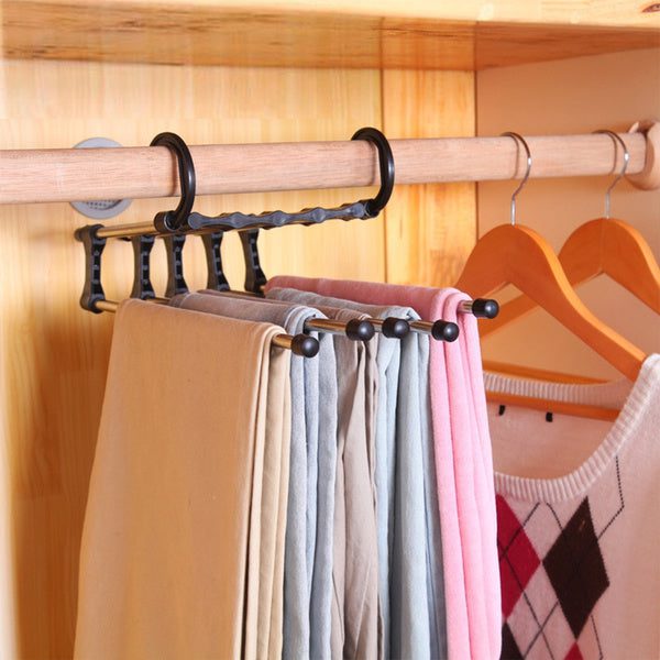 5-in-1 Adjustable Trouser Hanger for Closet