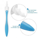 Swab Silicone Easy Earwax Removal with 16 Replacement Disposable Soft Tips / Ear Wax - Fabric Detail by Nari Haat, In...