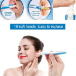 Swab Silicone Easy Earwax Removal with 16 Replacement Disposable Soft Tips / Ear Wax - Back View by Nari Haat, Indian...