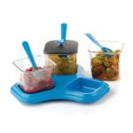 3 Pc Dining Set used as a cutlery set for serving food purposes - Fabric Detail by Nari Haat, Indian ethnic wear, wom...