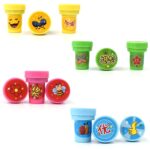 Stamp Set for Kids – 12 Pc Creative Stamp Pack for Play & Learning Activities - Neckline Detail by Nari Haat, India...