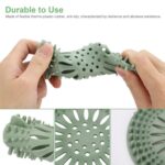 Shower Drain Cover – Prevents Clogging from Hair & Debris in Bathroom Floors - Fabric Detail by Nari Haat, Indian e...