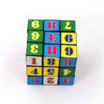 Alpha Numeric Cube for Educational & Entertaining Use by Kids and Adults - Fabric Detail by Nari Haat, Indian ethnic ...