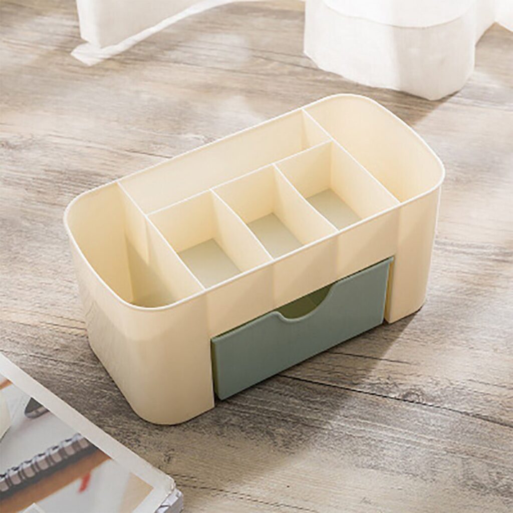 Makeup storage box for women's cosmetics