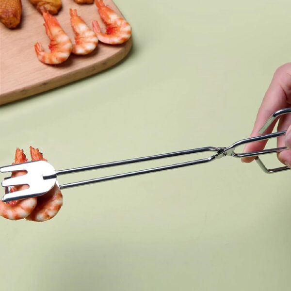 31cm Metal BBQ Serving Tongs