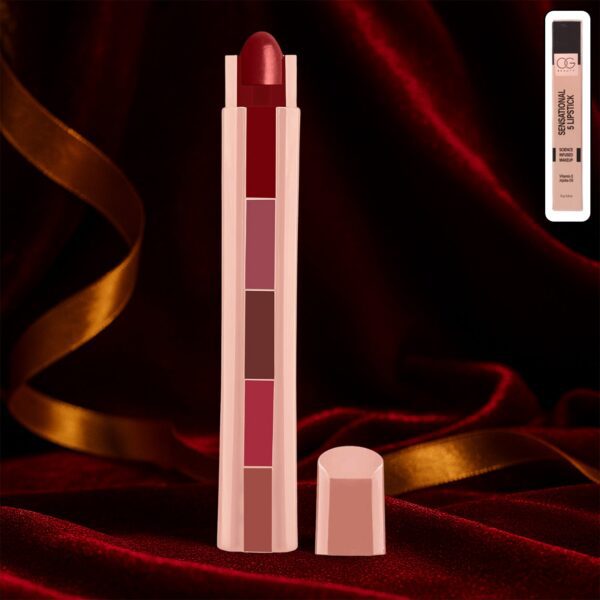 OG Beauty 5-in1 Sensational Lipstick (7.5 GM) - Front View by Nari Haat, Indian ethnic wear, women clothing, designer...