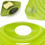 Sink Strainer Basket Corner Kitchen Triangular Multi functional Drain Shelf - Image 6