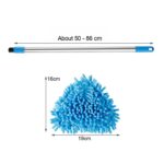 Stainless Steel Adjustable Triangle Mop for Cleaning Wet & Dry Floor Surfaces - Closeup Embroidery by Nari Haat, Indi...