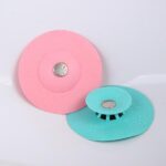 Creative 2-in-1 Silicone Sewer Sink Sealer Cover Drainer (multicolour) - Neckline Detail by Nari Haat, Indian ethnic ...