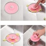 Creative 2-in-1 Silicone Sewer Sink Sealer Cover Drainer (multicolour) - Full Detail by Nari Haat, Indian ethnic wear...