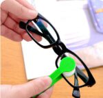 Premium Microfiber Portable Eyeglass Spectacles Sunglass Lens Cleaner - Sleeve Design by Nari Haat, Indian ethnic wea...