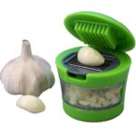Garlic Cutter/Chopper/Crusher for Kitchen (Green, 1 Pc) - With Dupatta by Nari Haat, Indian ethnic wear, women clothi...