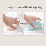 2-in-1 Portable Soap Dish & Dispenser: Roller, Drain Holes, Foaming - Full Detail by Nari Haat, Indian ethnic wear, w...