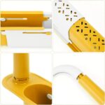 Telescopic Sink Storage Rack Material Kitchen Rag Rack Shelf Drain Basket (1 Pc) - Full Detail by Nari Haat, Indian e...