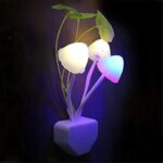 Colorful LED Mushroom Night Light