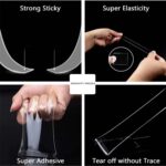 Sticky Tape Washable Reusable 1M Water-Resistant Nano Double Sided Tape - Sleeve Design by Nari Haat, Indian ethnic w...