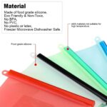 Reusable Silicone Airtight Leakproof Food Storage Bag - 1 ltr - Fabric Detail by Nari Haat, Indian ethnic wear, women...