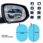Anti-Fog & Anti-Scratch Rearview Mirror Film – HD Protective Sticker (1 Pc) - Full Detail by Nari Haat, Indian ethn...