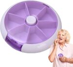 Cute 7-Day Pill Box Dispenser – Portable 7-Grid Medicine Organizer (1 Pc) - Neckline Detail by Nari Haat, Indian et...