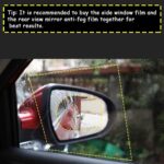 Anti-Fog & Anti-Scratch Rearview Mirror Film – HD Protective Sticker (1 Pc) - Full Detail by Nari Haat, Indian ethn...