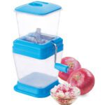 Plastic Vegetable Chopper Cutter with Stainless Steel Blade - Closeup Embroidery by Nari Haat, Indian ethnic wear, wo...