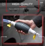 Portable Fuel Transfer Pump Kit for Petrol, Diesel & Liquids - Front View by Nari Haat, Indian ethnic wear, women clo...