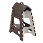 18 Inch Non-Slip Folding Stool for Kitchen, Bathroom & Garden - Back View by Nari Haat, Indian ethnic wear, women clo...