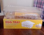 Plastic 18 Cavity Egg Storage Box Or Egg Trays For Refrigerator - Full Detail by Nari Haat, Indian ethnic wear, women...
