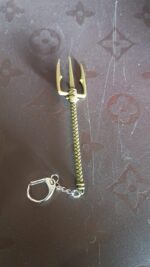 Aquaman Metal Keychain - Durable Stainless Steel Design (1 Pc) - Fabric Detail by Nari Haat, Indian ethnic wear, wome...