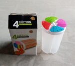 4 Section Storage containers airtight Transparent Food Plastic Storage Container - Full Detail by Nari Haat, Indian e...